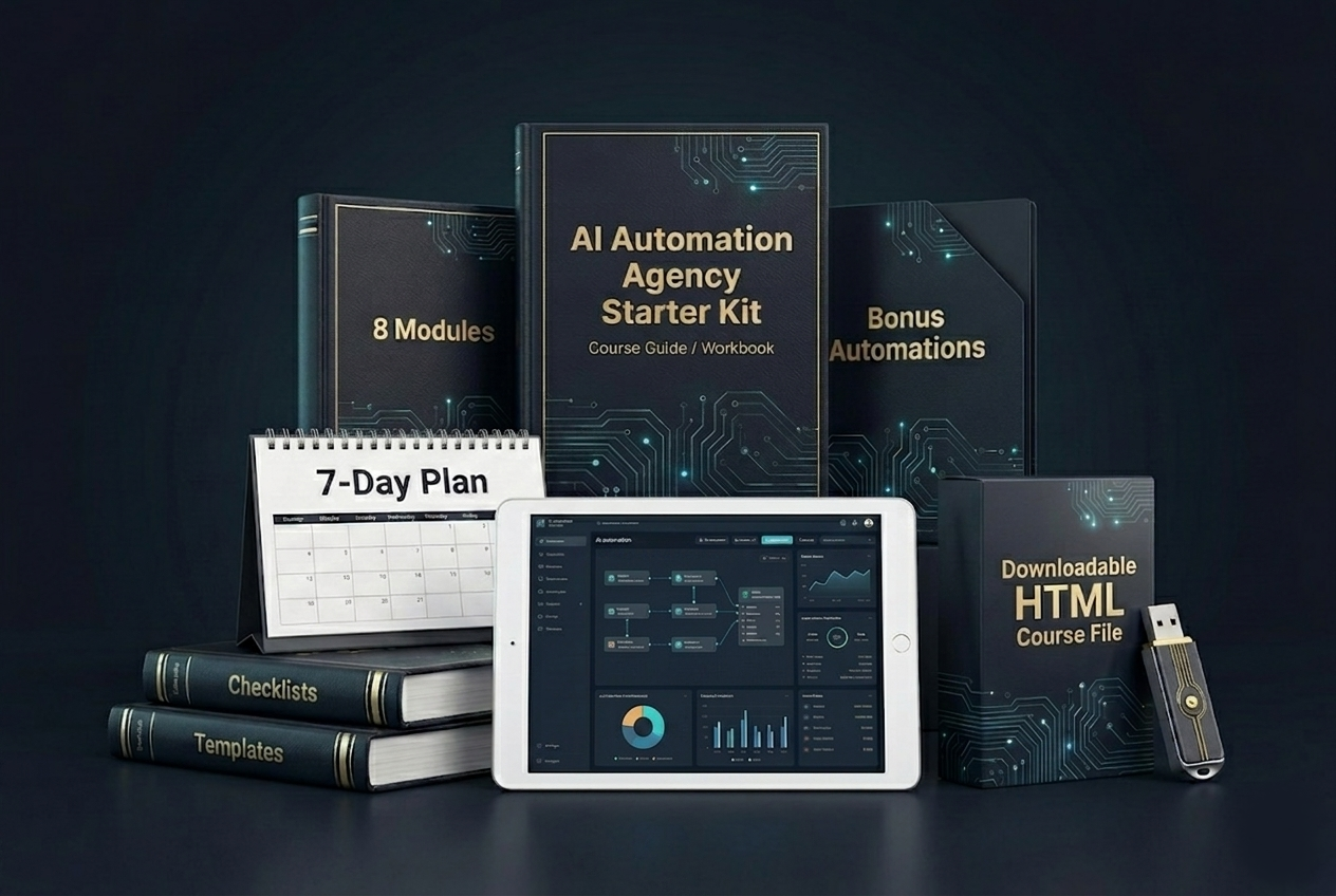 AI Automation Agency Starter Kit Bundle — Complete Offer Stack